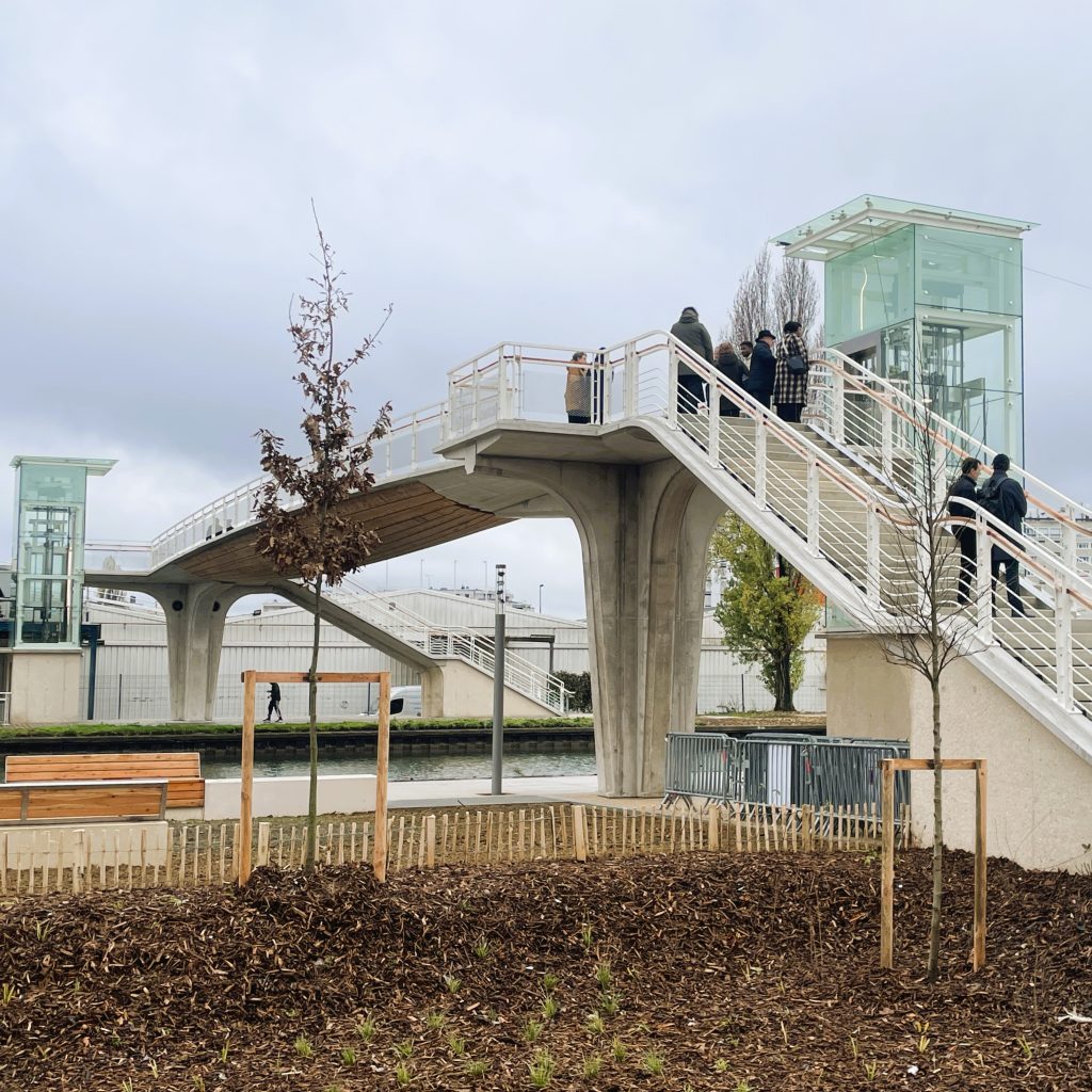 Inauguration Passerelle Bondy